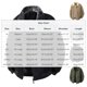 thumbnail image 4 of Ceisia Men's Corduroy Thickened Jacket Stand Up Collar Zip Gift Up Pockets Long Sleeve Casual Outerwear, 4 of 4