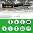 thumbnail image 2 of JLLED 4Pack LED Freezer Tube Lights 4FT 30W T8 Integrated Cooler Cool  White 6000k Waterproof Refrigerator Light for Fridge, Supermarkets or Grocery Stores, 2 of 9