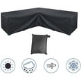 thumbnail image 3 of Waterproof Sectional Patio Sofa Cover Full Protection, 3 of 5
