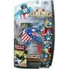 Marvel Series 18 Brood Queen Captain America Action Figure [Golden Age]