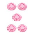 thumbnail image 3 of Qarigey Gorros Gorro para dormir de quimioterapia de una sola capa Turbantes Cubierta para la cabeza Rosa Rosa 5piezas, 3 of 6
