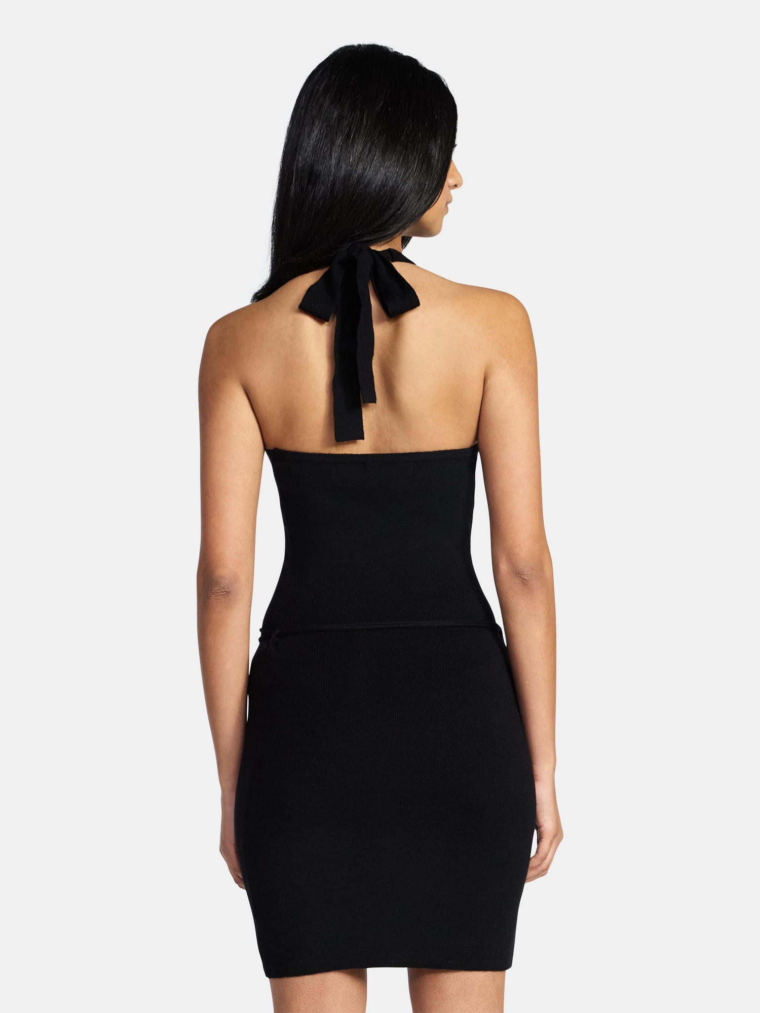 Madden NYC Sleeveless Halter Dress, Womens