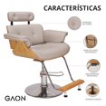 thumbnail image 4 of Silla de Barbero Gaon Gris, 4 of 10