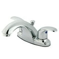 thumbnail image 1 of Kingston Brass KB7641LL Robinet de Lavabo 4 Po avec Poignée de Levier Chromé, 1 of 2