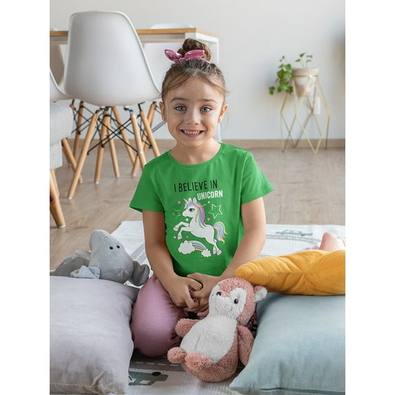 I Believe In Unicorn Design T-Shirt Toddler -Image by Shutterstock, 5 Toddler