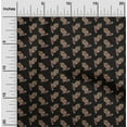 thumbnail image 1 of oneOone Polyester Lycra Fabric Floral & Paisley Block Printed Fabric 1 Yard 56 Inch Wide, 1 of 1
