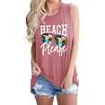 thumbnail image 4 of YI XIANG RAN Summer Beach Tanks for Women Sunglasses Beach Tank Tops Sleeveless Hawaiian Vacation Shirts, 4 of 7