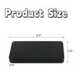 thumbnail image 2 of 4Pcs Metal Cash Box with Lid Rectangular Currency Tray Money Holder Small Metal Dollar Bill Storage Tin Box for Cash Coin Jewelry Stamps Organizer, Black, 2 of 7