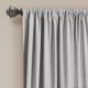 thumbnail image 2 of Juego de paneles de cortina de ventana con volantes Allison gris claro 40X63 Lush Decor 16T004558, 2 of 2