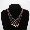 thumbnail image 6 of Myospark Heart Gold Necklaces, Stainless Steel, Cable Chain, 6 of 6