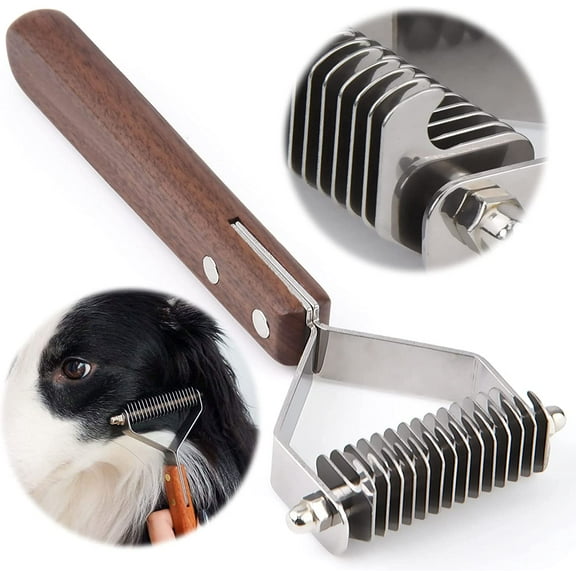 PHANY Dog & Cat Brush Pet Combs for Long/Short or Dead Hair Grooming Brush Detangling Accessories for Anti-Shedding