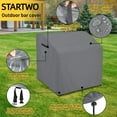 thumbnail image 3 of STARTWO Outdoor Bar Set Cover – Heavy-Duty Oxford Cloth, Weatherproof & Waterproof, Black, 3 of 7