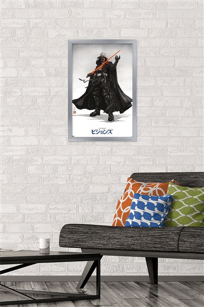 Star Wars: Visions - Vader Wall Poster, 14.725" x 22.375", Framed