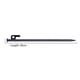 thumbnail image 5 of 3PCS Awning Canopy Pole Fixed Tube Ground Bracket Windproof Adjustable Tent Support Pole with Ground Nails, 5 of 5