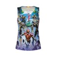 thumbnail image 4 of Power Rangers Women'S Sleeveless Workout Shirts Dry Fit Running Wicking Tank Tops Athletic Gym Summer Tops, 4 of 5