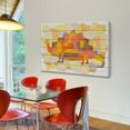 thumbnail image 4 of Marmont Hill "Dinosaur 2" by Yolanta Gawlik Painting Print on White Wood, 4 of 7
