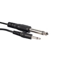 thumbnail image 3 of Cable de Guitarra Eléctrica perfke 6,35 Mm a 3,5 Mm Para Amplificador de Guitarra, 3 of 8
