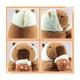 thumbnail image 4 of Capibara Peluche 35 cm Juguetes  café verde dinosaurio, 4 of 5