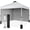 White, variant on Rugerasy 10x10 FT Immediate Pop Up Canopy Tent – 2 Sidewalls,Vented Roof,Waterproof,Commercial-Grade,Wheeled Bag,Sandbags,Ropes,Stakes – Sun Shelter for Outdoor Events,White