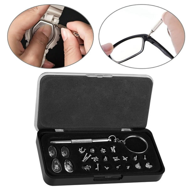 EEEkit Soft Silicone Air Chamber Eyeglass Nose Pads, Eyeglass Repair