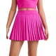 thumbnail image 1 of Falda CRZ YOGA para Niñas Plisada Deportiva de Tenis Morada S, 1 of 6