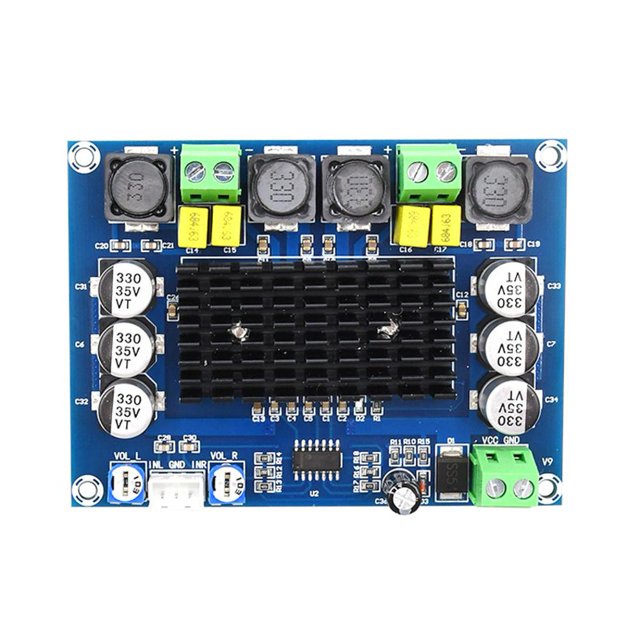 Placa amplificadora de potencia de Audio Digital estéreo de doble canal XH-M543 TPA3116D2 2x120W Tmvgtek Para estrenar