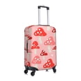 thumbnail image 3 of Easygdp Cute Mushroom1 Double-Sided Printed Elastic Suitcase Protective Cover,Invisible Zipper, Business Trip Luggage Cases,Washable And Resistant To Falling -Large, 3 of 9