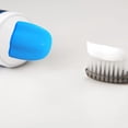 thumbnail image 1 of Tapa de pasta de dientes Tapas de funda dispensadora de exprimidor de ahorro de cierre automático (azul), 1 of 5