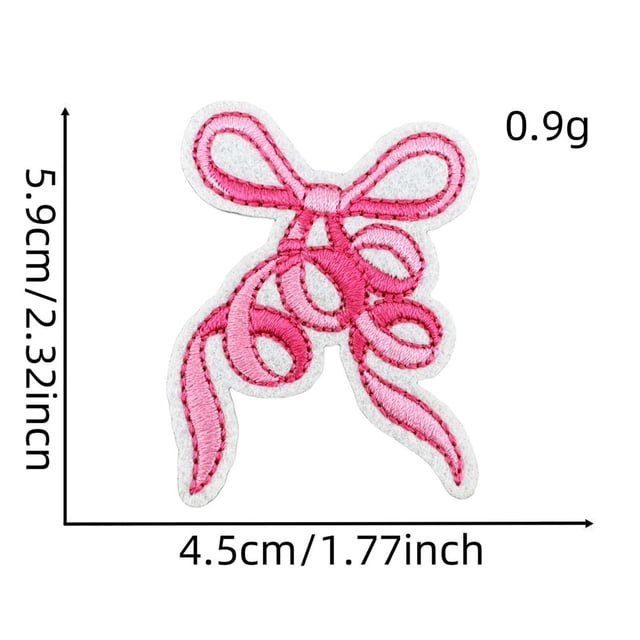 Autocollant en Tissu Brodé