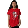 thumbnail image 5 of Cute Betty Boop Christmas Holiday Women's Graphic T Shirt Tees Brisco Brands X, 5 of 6