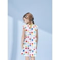 thumbnail image 2 of THEE BRON Toddler Girls Spring Summer Short Sleeve Tank Top Play Casual Dresses, 2-Pack, 2 of 6