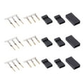 thumbnail image 1 of Juego de conectores de terminales kit de pasadores de engarzado duraderos de 3 pines chapados en oro integrados para receptor RC, 1 of 8