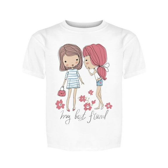 Cute Girls Tee Girl's -Image by Shutterstock Girl's T-shirt