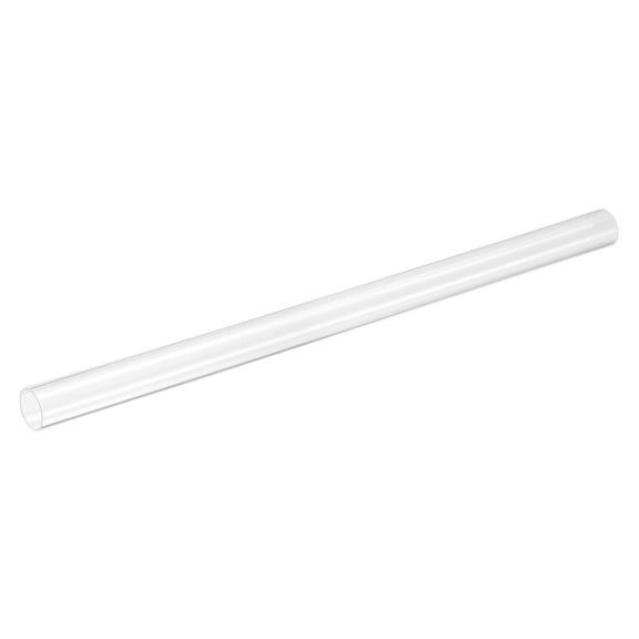 Uxcell Clear Rigid Acrylic Pipe, 12mm(0.47") ID x 16mm(0.63") OD 12" Round Polycarbonate Tube Plastic Tubing for Plumbing, Lighting, Aquarium, DIY Projects
