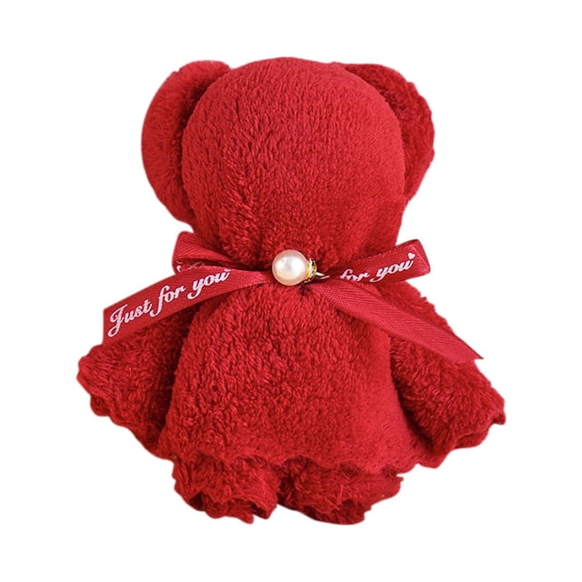 fheaev Absorbent Velvet Towel, Face Wash Towel, Children's Household Soft Gift Towel