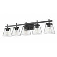 thumbnail image 2 of 5 Light Bath Vanity In Traditional Style-8.5 Inches Tall And 39 Inches Wide-Matte Black Finish Z-Lite 819-5V-Mb, 2 of 2