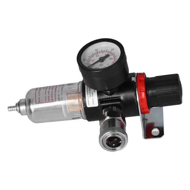 Regulador de separador de agua y aceite ANGGREK filtro de humedad compresor de aire 1/4 pulg Aleación de aluminio