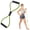 Yellow, variant on Body Sport Figure 8 Loop Tube, Extra Heavy Resistance, Green, Stretching Tool Training, Rehabilitation