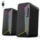 thumbnail image 1 of Altavoces Bluetooth Jeecoo M30 para computadora de escritorio de 10 W, 1 of 9