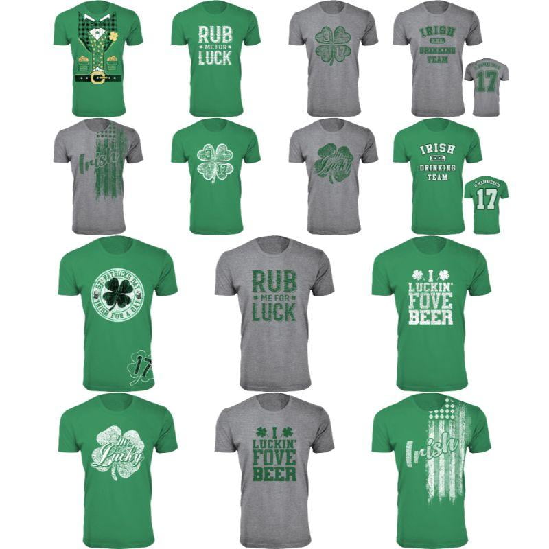 Lucky T-Shirts Mr. Lucky - Green M 