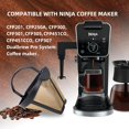 thumbnail image 2 of 134KKW300 Coffee Permanent Filter for Ninja CFP Dual Brew Models, Reusable Coffee Filter Compatible with Ninja Coffee Maker CFP201 CFP250A CFP300 CFP301 CFP305 CFP451CO CFP451CCO CFP307 (2), 2 of 6