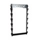 thumbnail image 4 of Soporte de pared, expositor horizontal para wakizashi, colgador para instrumentos musicales. 6 niveles, 4 of 7