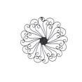 thumbnail image 1 of Decorative Metal Medallion Wall Decor, Black, 1 of 1