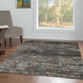 thumbnail image 2 of Linon Home Decor Vintage Area Rug or Runner Collection, Gray and Blue, 5' x 7.6', 2 of 3