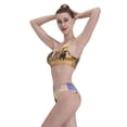thumbnail image 6 of Picia Wildlife Protection Women's High Waisted Bikini Scoop Neck Swimsuit Two Pieces Bathing Suit-, 6 of 8