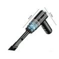 thumbnail image 3 of Hiroekza Handheld Vacuum Cordless, Dustbuster Handheld Vacuum, Car Vacuum with Powerful Suction, Mini Vacuum for Crevices, Keyboard Cleaner, USB Rechargeable, 3 of 9