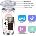 thumbnail image 3 of Teacher Tumbler Teacher Gifts for Women 20 Oz Double Wall Stainless Steel Travel Tumbler, Coffee Cup Outdoor Teacher Appreciation Gifts Teacher Coffee Mug Gifts for Teachers from Students on Birthday, 3 of 6