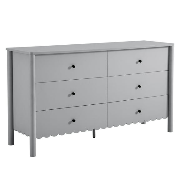 Dresser Drawer Chest, Light Gray, Wood, Hotel Bedroom, Modern Contemporary, HB37722