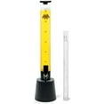 thumbnail image 2 of BeerSquad Beer Tower - 3L 100 oz. Clear Beverage Tower Dispenser with Included Ice Tube, Easy Clean, Dual Action Integrated Tap, 2 of 5