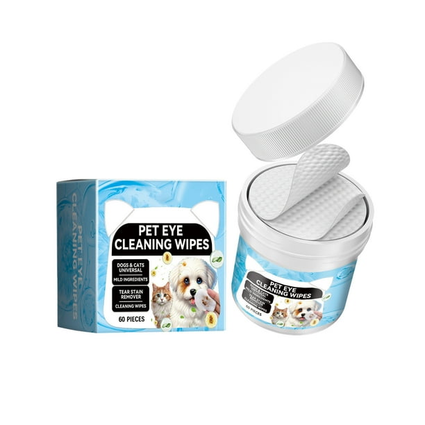Toallitas Limpiadoras Para Los Ojos De Mascotas Toallitas Suaves Para El Cuidado De Los Ojos De Gatos Y Perros, Para Eliminar La Suciedad Y Las Lágrimas